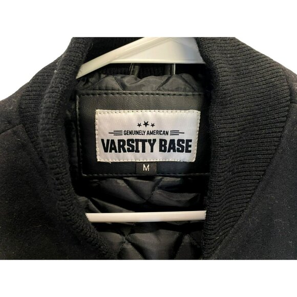 Varsity Base Jacket YouTube Lift Black Voices RARE Influencer Gift Mens Medium - Picture 3 of 13